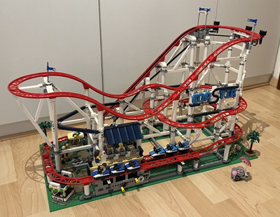 LEGO  Creator Expert 10261 Achterbahn Roller Coaster - Top Zustand inkl. Motor