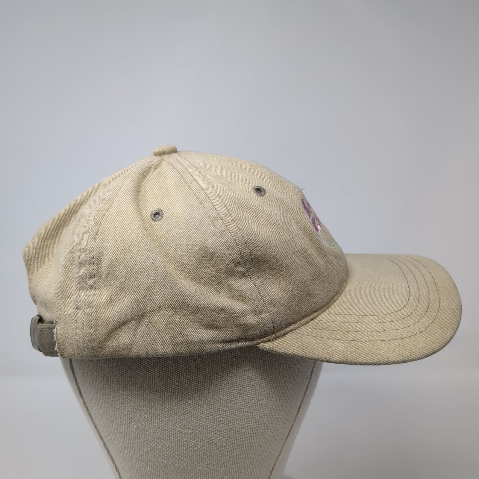 Space Cadet Slideback Hat Solid Beige One Size Em… - image 5