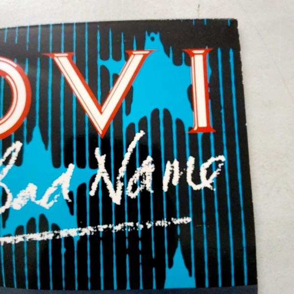 Bon Jovi You Give Love A Bad Name Sencillo Vinilo 1986 Rock Música 12 Pulgadas 3
