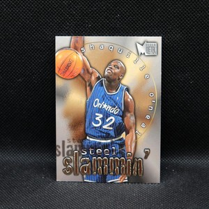 1996 Shaquille O'Neal Fleer Metal Steel Slammin #8