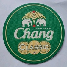 NEW NEW! BEER COASTER from THAILAND - CHANG BEER