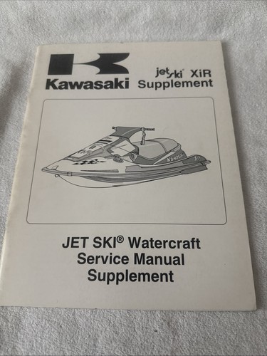 1994 Kawasaki 750 JH750 XIR Jet Ski Shop Service Repair Manual Supplement Book