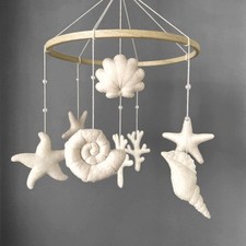 Ocean Baby Mobile Neutral Sea Creature Mobile Under The Sea Ocean Cot Mobile Sea