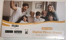 Canupdog 10.1 Wifi Digital Picture Frame, IPS Touch Cloud Video Play 16GB App C