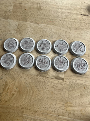 Vintage John Bored Diary 10- Foil Milk Caps Non-Fat  Chocolate  Paramount, Calif