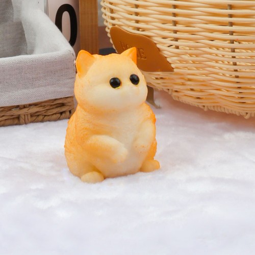 Cartoon Big Cat Doll Squeeze Toy Cat Bell Artificial Doll Squeeze Toy for Kids - Picture 17 of 17