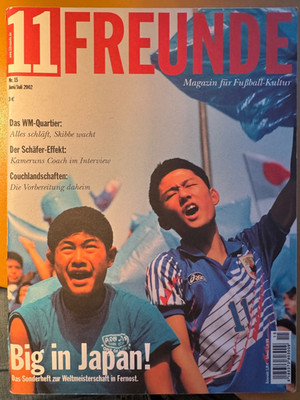 SEHR SELTEN: 11 Freunde #15 Juni / Juli 2002 #WM2002 #Matthäus #Skibbe