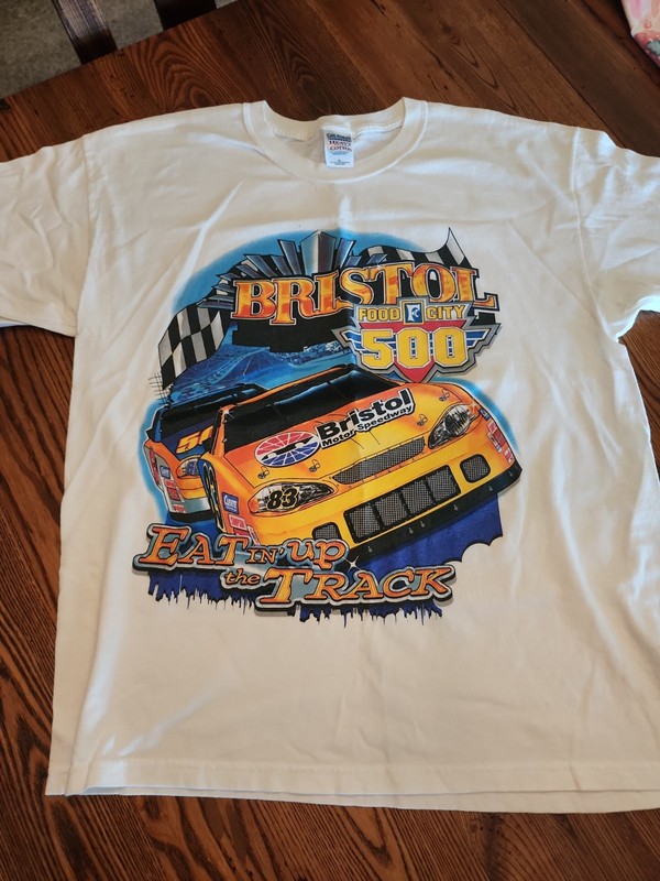 Bristol Food City 500 XL Mens T Shirt Heavy Cotton March 23, 2003