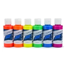 Pro-Line Racing RC Body Paint Fluorescent Color 6 Pack PRO632303 Car Paint
