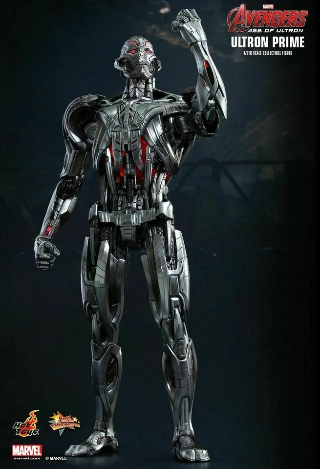 New 1/6 HOT TOYS MMS284 MARVEL AVENGERS ULTRON PRIME 16" figure INSTOCK - Image 4 of 4