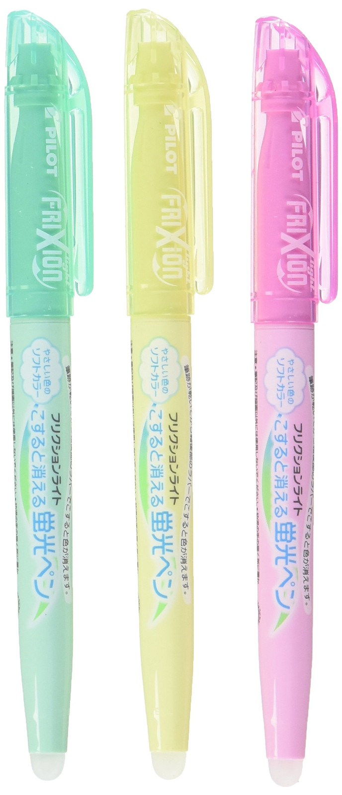 Frixion Light Soft Color 3color Set Sfl-30sl-3cs