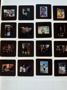 COMMANDO ARNOLD SCHWARZENEGGER  MOVIE PRESS KIT MASTER SET LOT OF SLIDES