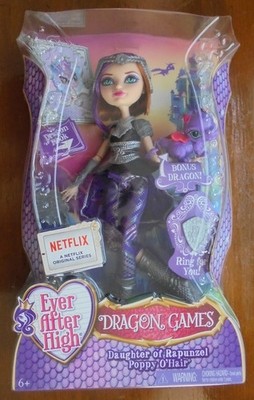 Ever After High Dragon Games Poppy O'Hair 2015, NIB (Box Has Wear-See Desc/Pics)