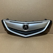 New 2015-2017 ACURA TLX Front Bumper Upper Grille Assembly & Emblem