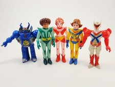 Vtg 1970s Nakajima Tekkaman The Space Knight Sofubi Toy Lot Japan Vinyl Figures
