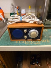 Henry Kloss Tivoli Audio Model One Radio AM / FM AUX Walnut/Blue READ