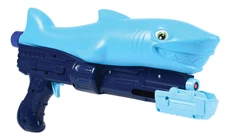 Shark Squirt Gun Water Blaster Toy in Blue
