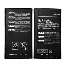 SPR-003 Nuova Batteria Per Nintendo 3DS XL Console RED-001 1750mAh Ricambio