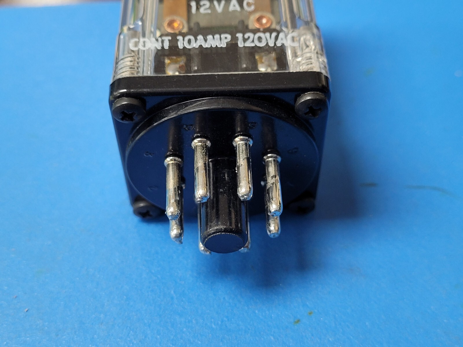 (1 PC) MKH2A-12VAC LINE ELECTRIC, RELAY DPDT, 120VAC COIL, 10A CONTACTS