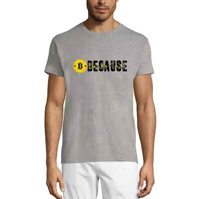 ULTRABASIC Herren T-Shirt Lustiges Zitat von Bitcoin - Währung Blockchain