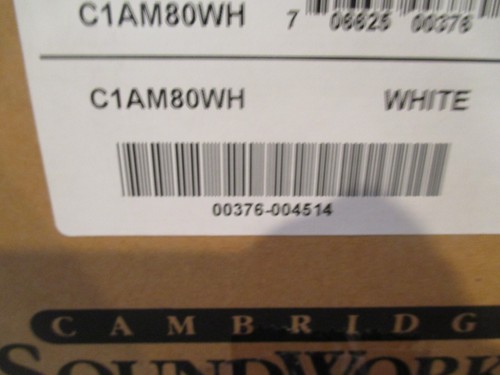 Cambridge Ambiance 80 2-way in ceiling Loudspeaker Soundworks--New - Picture 5 of 9