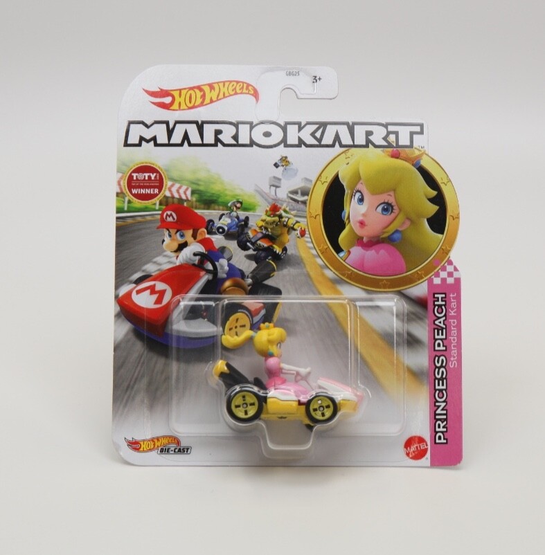 Hot Wheels Mario Kart - Peach in Standard Kart - 2022