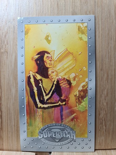 Superman The Man of Steel Platinum Series🏆 1994 Skybox #03 Card 🏆FREE POST - 第 1/2 張圖片