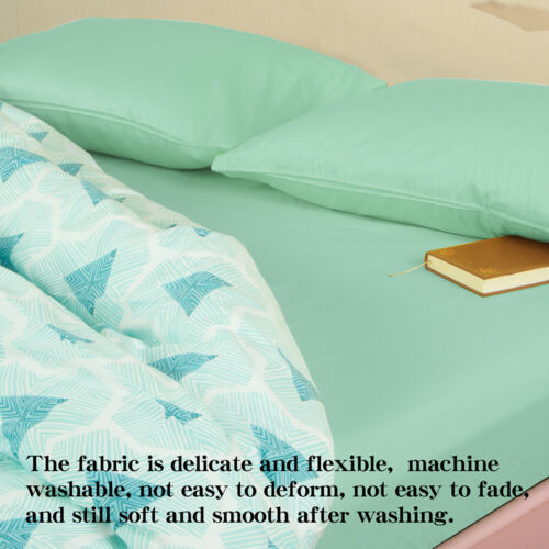 Egyptian Comfort 1900 Count Microfiber Fitted Bed Sheet Deep Pocket Wrinkle Free - Picture 119 of 150