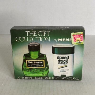 VTG Gift Collection by Mennen Skin Bracer After Shave + Speed Stick Deodorant
