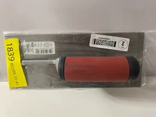 Marshalltown NT669 Soft Grip Handle Square Notched Trowel 11 L x 4-1/2 W in.