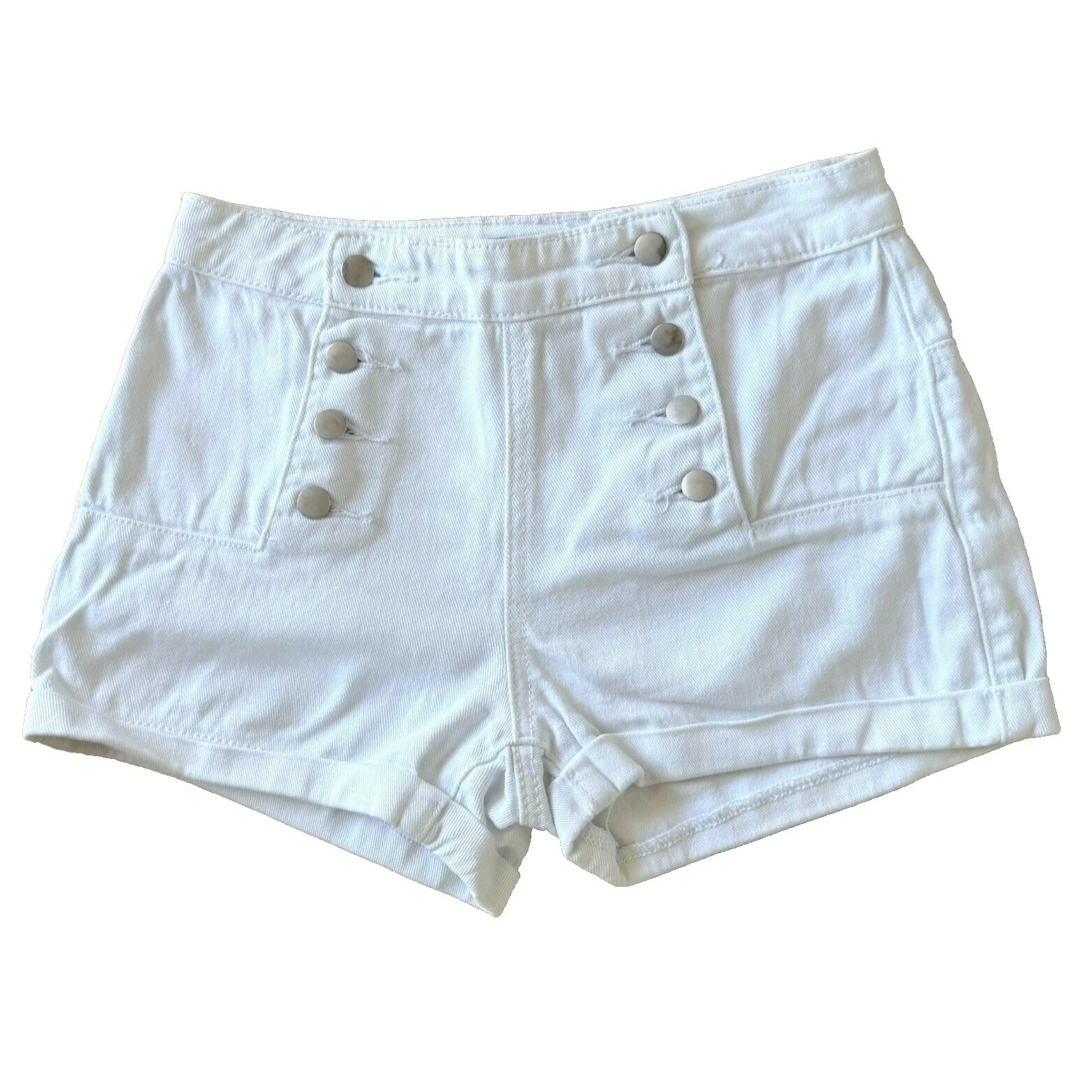 Shorts dELiA*s Branco para mulheres
