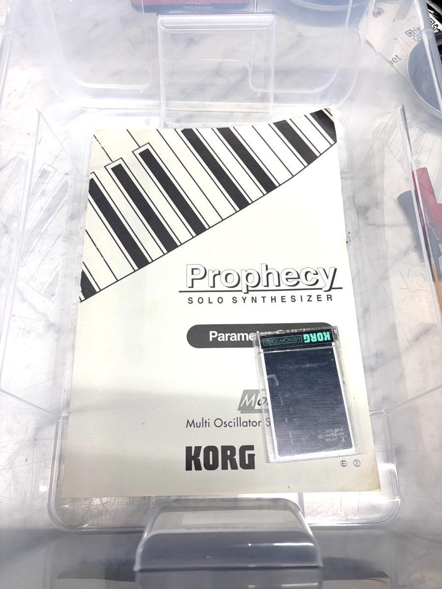 Korg Prophecy Monosynth Monophonic Synthesizer Keyboard Synth
