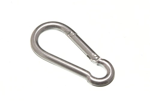 Sourcing Map 10 Moschettoni A Molla Colorati In Metallo – Ganci Portachiavi Multiuso Con O-Ring – Per Fai Da Te, Zaino, Campeggio, Artigianato (Giallo)