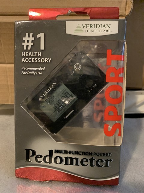 Veridian healthcare Sport multi-function pocket pedometer (845717190053)