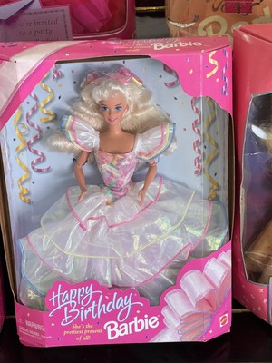 Lot of 5 Birthday Barbie Doll 3679 9025 15998 14649 18224 NRFB Smoke Free  Home | eBay