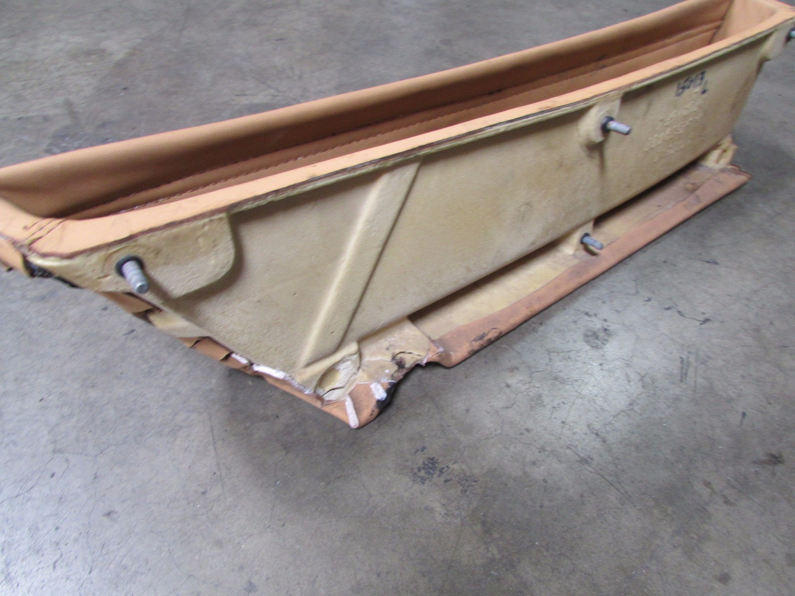 Ferrari F430, Spider, LH, Left Door Pocket Trim Panel, Beige, Used, P/N 67839212