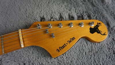 ハート・マン　ストラトタイプギター Heart Man Stratocaster Suzuki - Black Japan | eBay
