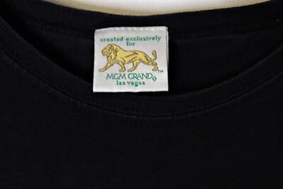 MGM Grand Hotel Casino Las Vegas Tiger Logo T Shirt Vtg 90s 3XL