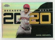2020 Topps Chrome Decade's Next - #DNC-12 - Nick Senzel - Cincinnati Reds