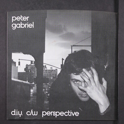 PETER GABRIEL: d.i.y. CHARISMA 7'' Single 45 RPM