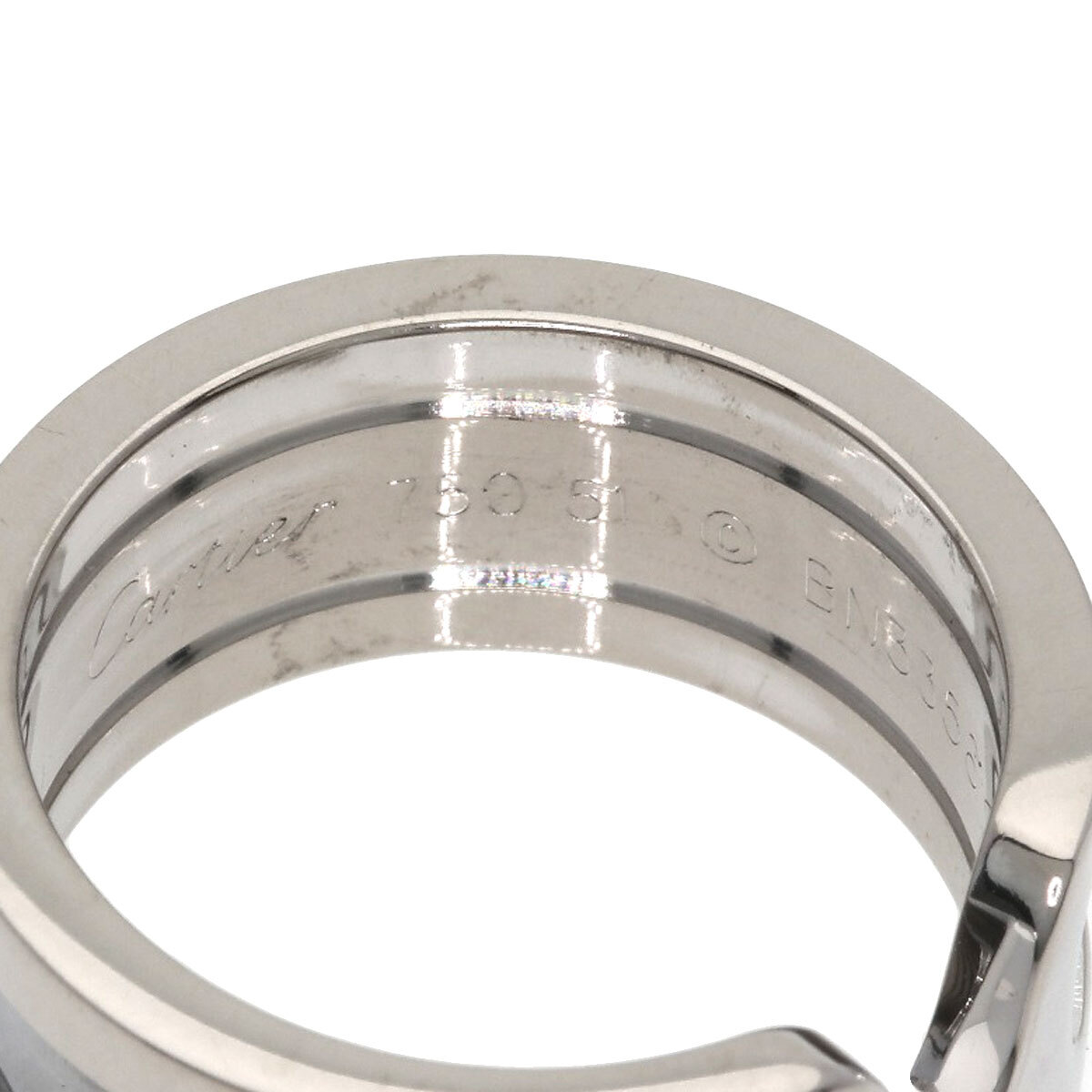 CARTIER Ring C2 Ring Black Lacquer #51 K18 White Gold | eBay CARTIER Ring C2 Ring Black Lacquer #51 K18 White Gold | eBay
