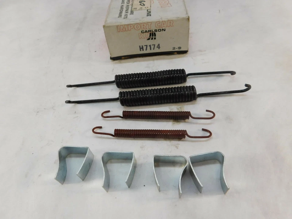 Kit de ferragens de sapata de freio traseiro Opel Kadett & GT 1100 para tambores de 8" 193-1972 - Imagem 3 de 4