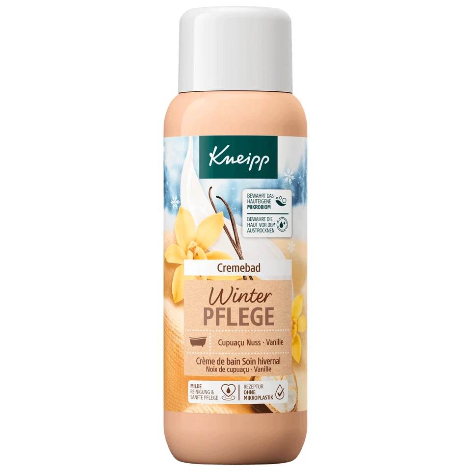 400ml Kneipp Cremebad Winterpflege Gefühl Cupuacu Nuss Vanille - Bild 2 von 2