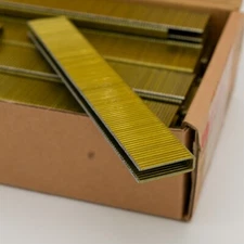 18 Gauge Crown Staples 3/4in long, 1/4" crown, 5,000Pcs/Box