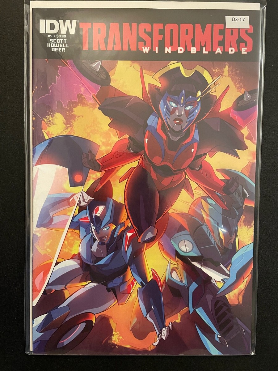 Transformers Windblade 5 High Grade IDW Comic D3-17 | eBay
