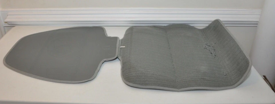 Alfombra protectora de asiento de coche Prince Lionheart de alta resistencia para niños bebés gris x2 Foto 2 de 3