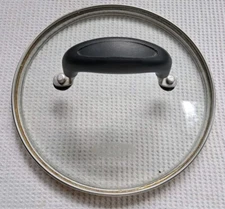 Calphalon Kitchen Essentials Glass Replacement Lid Pot Pan 7 1/8" OD 6 5/8 ID