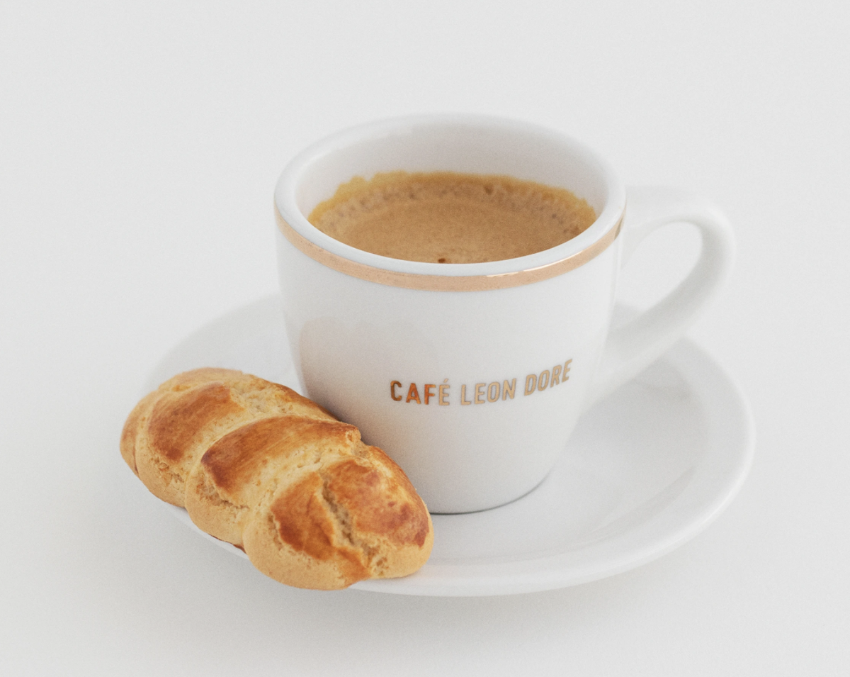 Aime Leon Dore Caf Leon Dore Espresso Cup White mug White | eBay