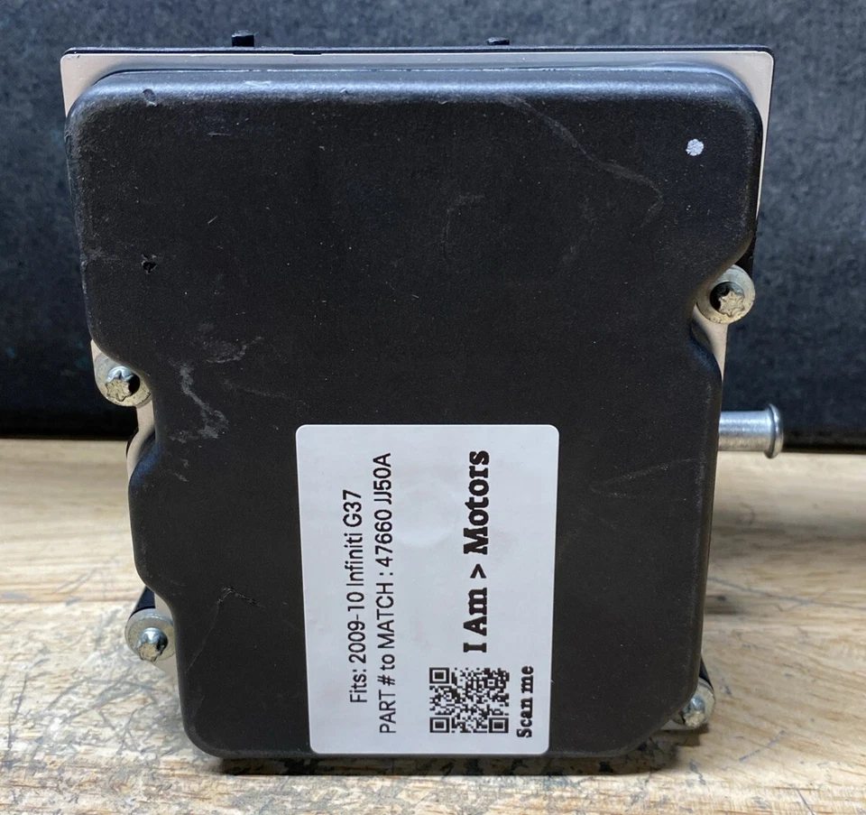 Módulo de bomba de freno ABS reacondicionado 2009 - 10 Infiniti G37 | 47660 JJ50A Foto 3 de 4