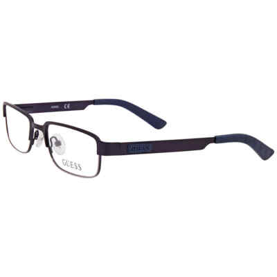 GUESS GU9114 BLGUN Blue Gunmetal Metal Eyeglasses Optical Frame 47-17-130 GU9114